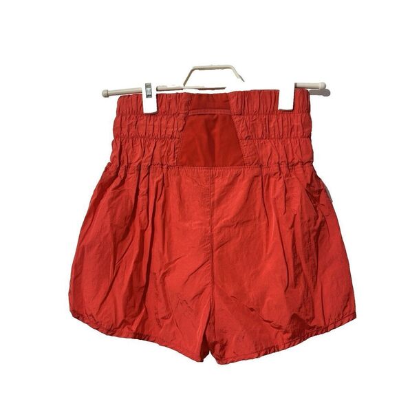 Free People FP Movement Shorts Women's Coral Orang The Way Home Lined Size Small - Picture 3 of 8